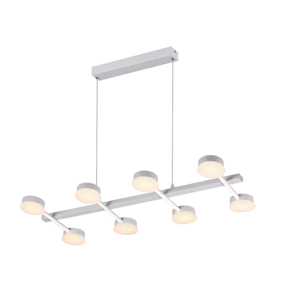 AZZAR LÜHTER LED 72W 3000K VALGE MATT