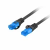 CAT 6a SFTP Cable Lanberg PCF6A-10CC-0300-BK Black 3 m