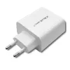Сетевое зарядное устройство Qoltec 51718 Белый 45 W (1 штук)