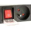 Ilgintuvas, 19 "8, Tomas Schuko, su įjungimo / išjungimo jungikliu GEMBIRD EG-PDU-014-F (3 m)