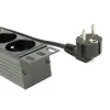 Ilgintuvas, 19 "8, Tomas Schuko, su įjungimo / išjungimo jungikliu GEMBIRD EG-PDU-014-F (3 m)
