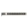 Ilgintuvas, 19 "8, Tomas Schuko, su įjungimo / išjungimo jungikliu GEMBIRD EG-PDU-014-FC14 (3 m)