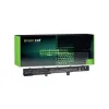 Sülearvuti aku Green Cell AS75 Must 2200 mAh