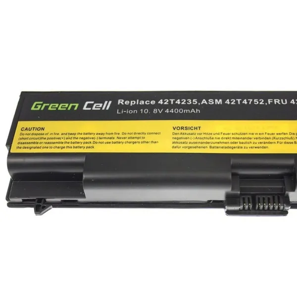 Portatīvā datora baterija Green Cell LE05 Melns 4400 mAh