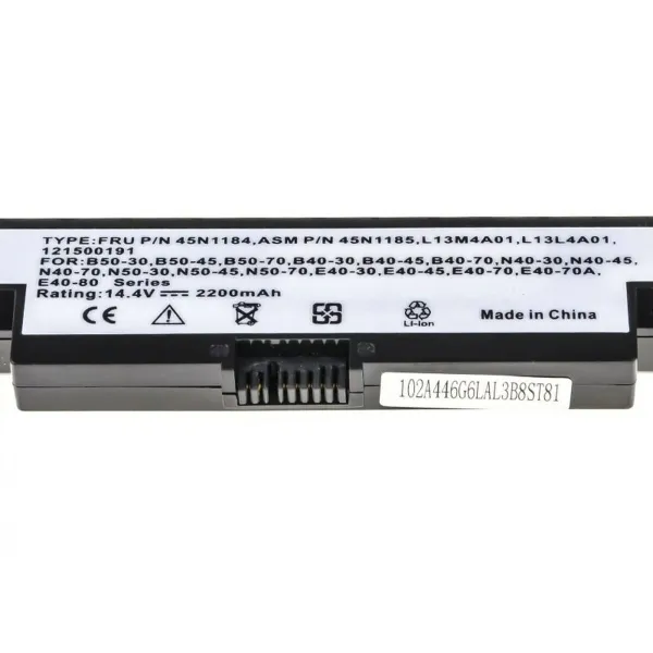 Nešiojamo kompiuterio baterija Green Cell LE69 Juoda 2200 mAh