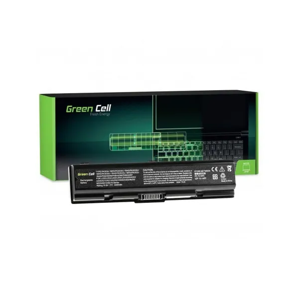 Nešiojamo kompiuterio baterija Green Cell TS01 Juoda 4400 mAh