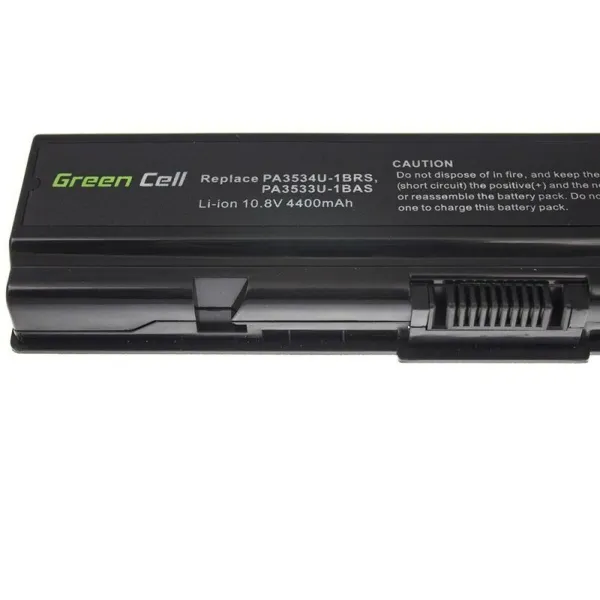 Nešiojamo kompiuterio baterija Green Cell TS01 Juoda 4400 mAh