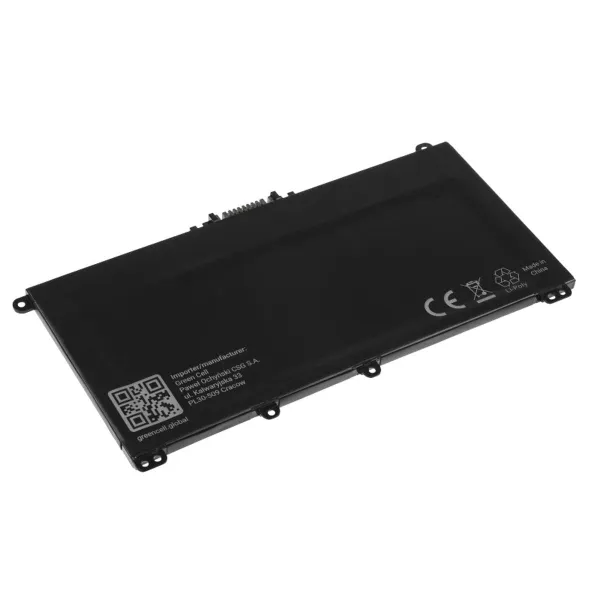 Nešiojamo kompiuterio baterija Green Cell HP163 Juoda 3400 mAh