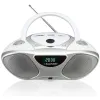 Raadio Blaupunkt BB14WH Valge Hõbedane