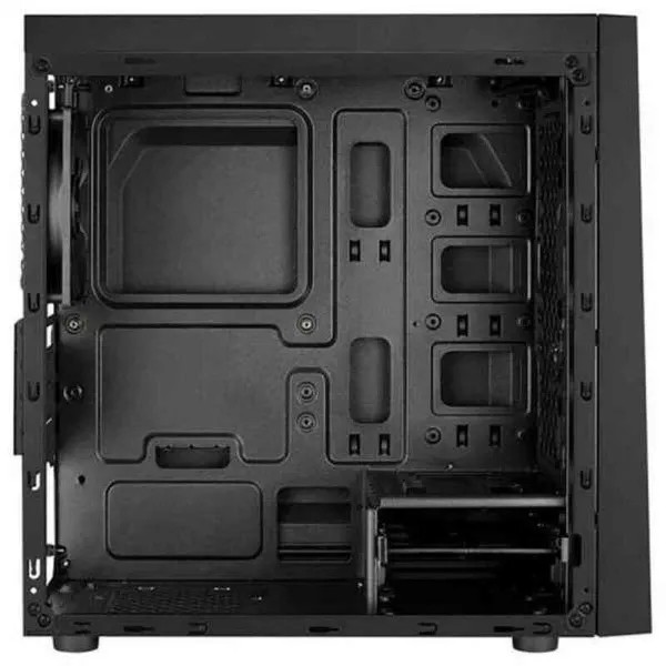 ATX pusiau bokšto tipo korpusas Aerocool Bolt Mini RGB Juoda Spalvotas