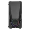ATX pusiau bokšto tipo korpusas Aerocool Zauron LED RGB Juoda