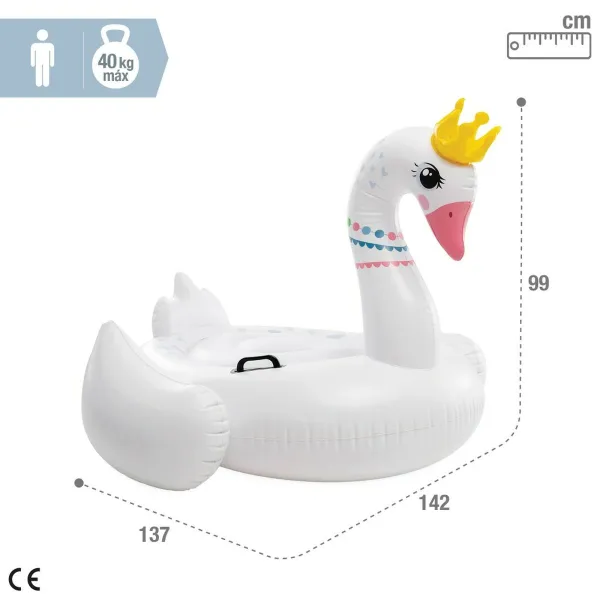 Puhallettava kelluke Intex (4 osaa)