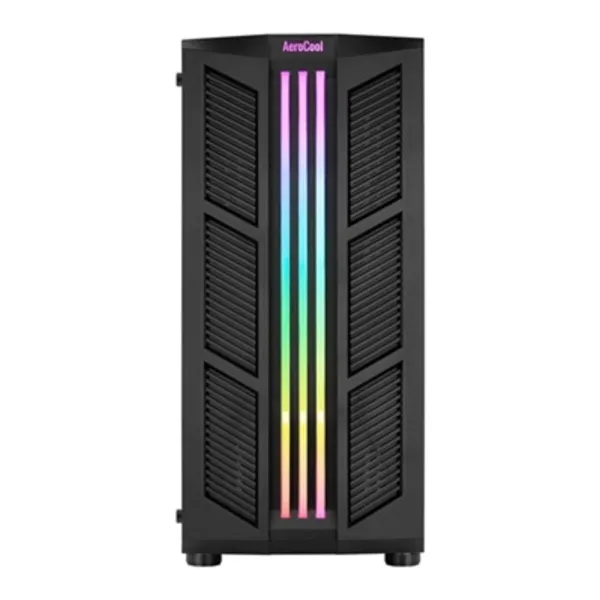 Micro ATX/ATX/ ITX Midtower Korpuss Aerocool Prime Melns RGB