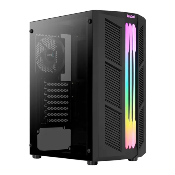 Micro ATX/ATX/ ITX Midtower Korpuss Aerocool Prime Melns RGB