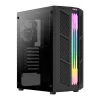 Micro ATX/ATX/ ITX Midtower Korpuss Aerocool Prime Melns RGB