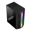 Micro ATX/ATX/ ITX Midtower Korpuss Aerocool Prime Melns RGB