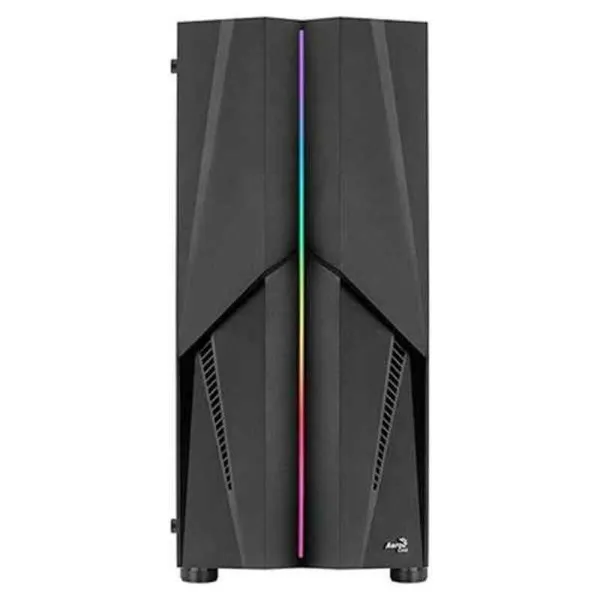 ATX Korpus Aerocool Mecha RGB Must