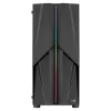 ATX Korpus Aerocool Mecha RGB Must