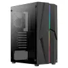 ATX Korpus Aerocool Mecha RGB Must