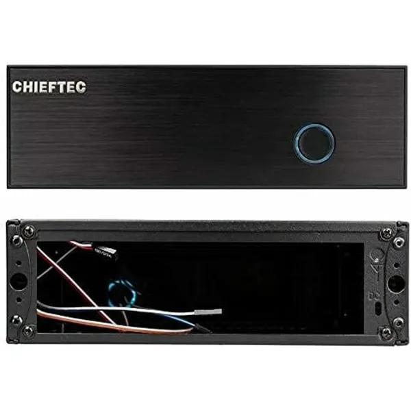 Mini ITX kompiuterio korpusas Chieftec IX-03B-OP Juoda