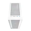 Блок полубашня ATX Galileo GEMBIRD Fornax 4000W ARGB Белый Разноцветный
