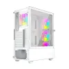 Блок полубашня ATX Galileo GEMBIRD Fornax 4000W ARGB Белый Разноцветный