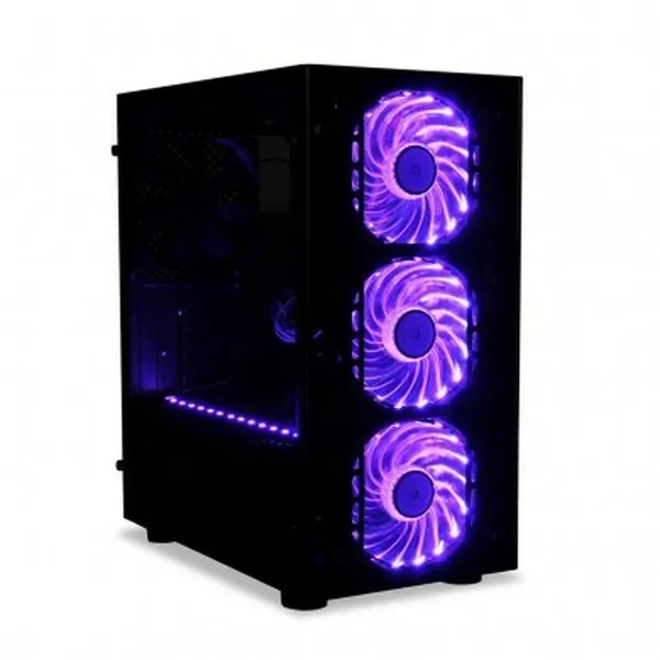Micro ATX Midtower Korpus Ibox PASSION V4 Must Mitmevärviline