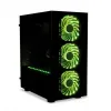 Micro ATX Midtower Korpus Ibox PASSION V4 Must Mitmevärviline