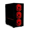 Micro ATX Midtower Korpus Ibox PASSION V4 Must Mitmevärviline