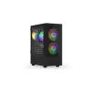 ATX/mATX pusiau bokšto tipo korpusas Krux VACO KRX0132 Juoda