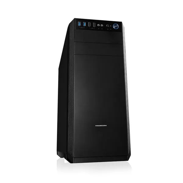 ATX pusiau bokšto tipo korpusas Modecom OBERON PRO LE Juoda