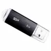 USB atmintukas Silicon Power Ultima U02 8 GB USB 2.0 Balta Juoda 8 GB (1 vnt.)