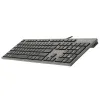 Klaviatūra A4 Tech KV-300H QWERTY Melns Pelēks Monohromatiskais Melns/Pelēks