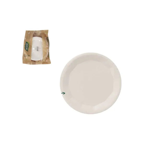 Plokštelių rinkinys Algon Balta 22 cm 25 Dalys (18 vnt.)