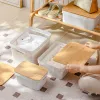 Multi-use Box Confortime White Brown Bamboo Plastic (8 Units)