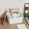 Multi-use Box Confortime White Brown Bamboo Plastic (8 Units)