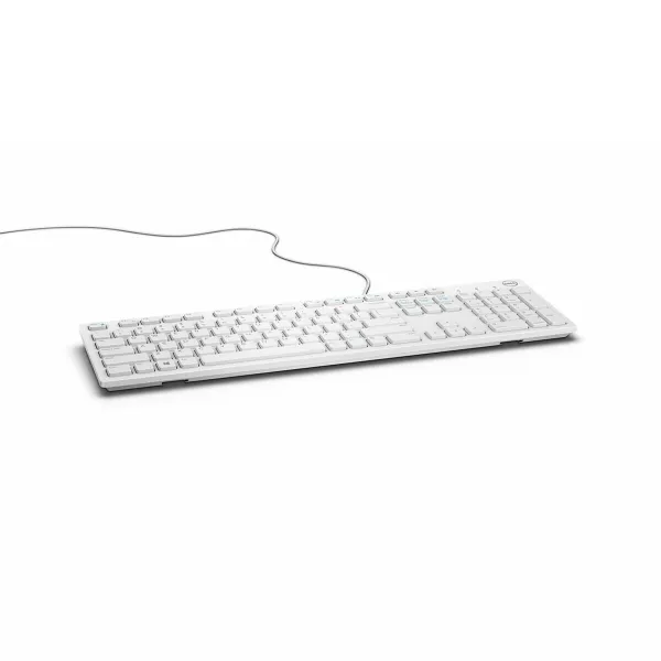Klaviatūra Dell KB216 Balts QWERTY