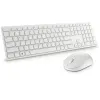 Klaviatūra un Bezvadu Pele Dell KM5221W-WH Balts Qwerty US