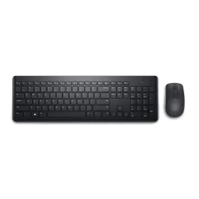 Klaviatuur ja Hiir Dell KM3322W Qwerty US Must QWERTY