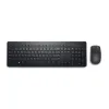 Клавиатура и мышь Dell KM3322W Qwerty US Чёрный QWERTY