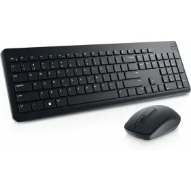 Klaviatuur ja Hiir Dell KM3322W Qwerty US Must QWERTY