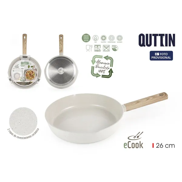 Pan Quttin ECOOK White (6 Units)