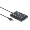 USB-jaotur GEMBIRD UHB-U2P10P-01