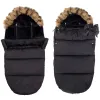 Guļammaiss Springos SB0003, 4-in-1, ratiņiem, ragaviņām un kulbai, melns