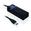 USB-разветвитель Ibox IUH3FB Чёрный