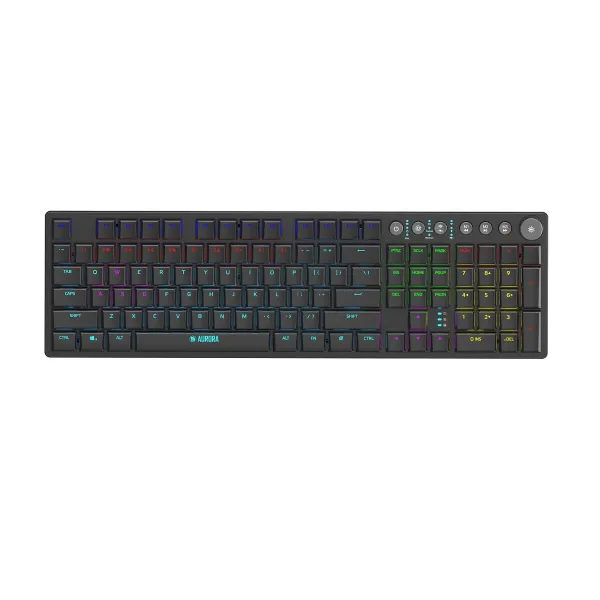Клавиатура Ibox AURORA K-6 Чёрный Английский QWERTY