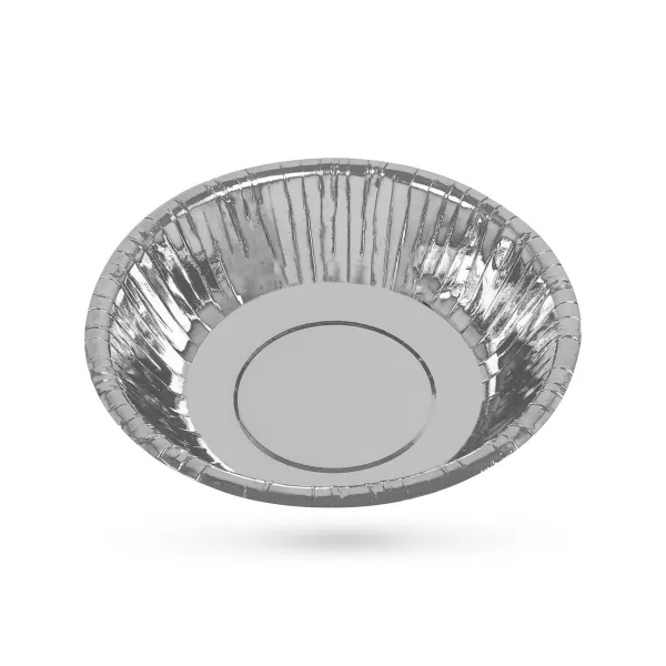 Plate set Algon Silver 450 ml 6 Pieces (18 Units)