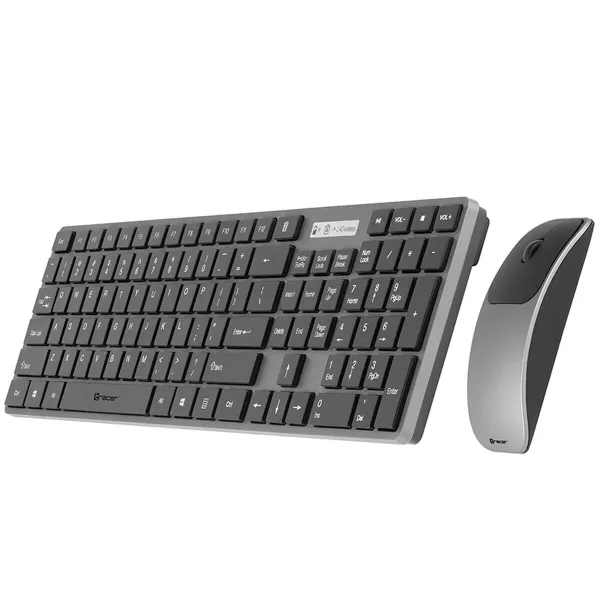 Juhtmevaba Klaviatuur Tracer TRAKLA46773 Must Qwerty US