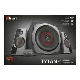PC garso kolonėlės Trust GXT 38 2.1 Juoda Raudona / Juoda 60 W