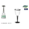 Wine glass Algon 3 Pieces (12 Units)